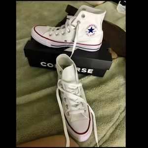 NEW Hightop Optic White Converse